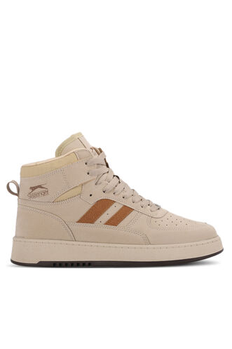Slazenger - Slazenger DAPHNE HIGH Sneaker Erkek Ayakkabı Bej - Kahve