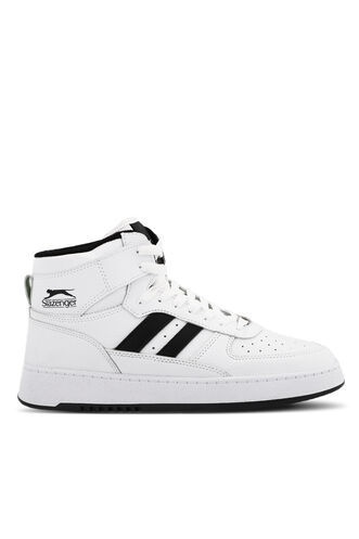 Slazenger - Slazenger DAPHNE HIGH Sneaker Erkek Ayakkabı Beyaz - Siyah