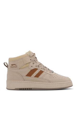 Slazenger - Slazenger DAPHNE HIGH Sneaker Kadın Ayakkabı Bej - Kahve