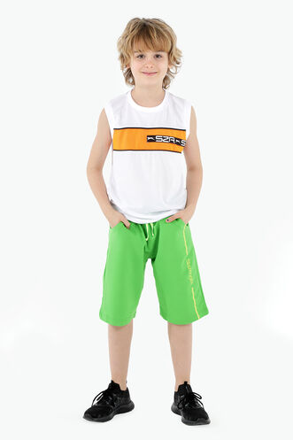 Slazenger DAVORKA Boys' Sleeveless T-Shirt White - Thumbnail