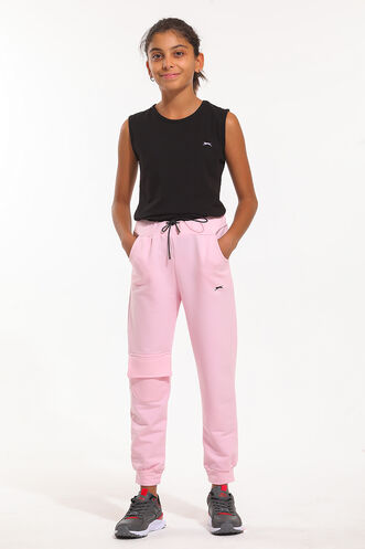 Slazenger DEANA Unisex Çocuk Eşofman Altı Pembe - Thumbnail