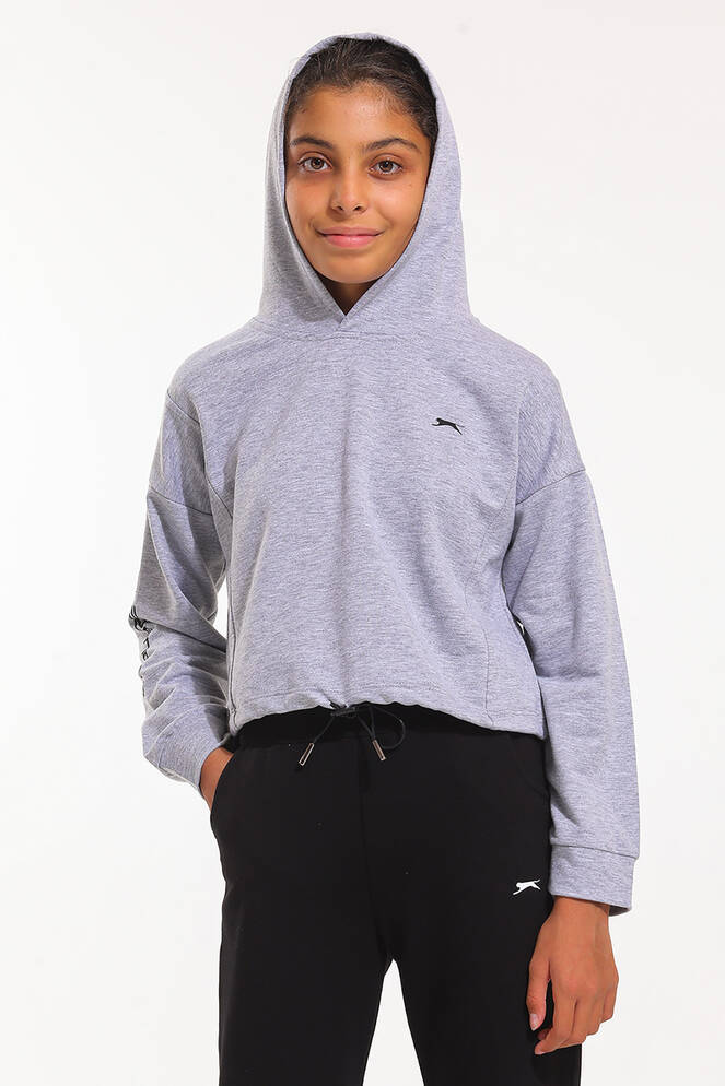 Slazenger DEBBIE Girls' Child Sweatshirt Gray