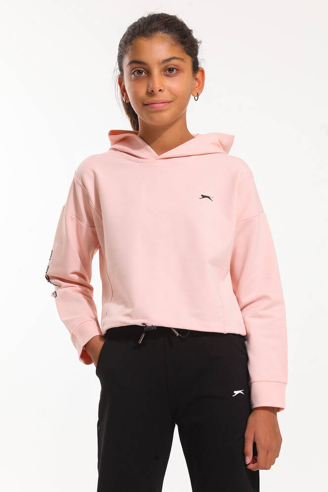 Slazenger DEBBIE Kız Çocuk Somon Sweatshırt
