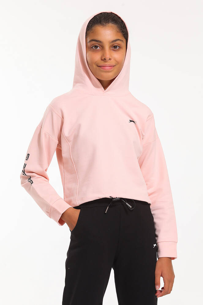 Slazenger DEBBIE Kız Çocuk Somon Sweatshırt