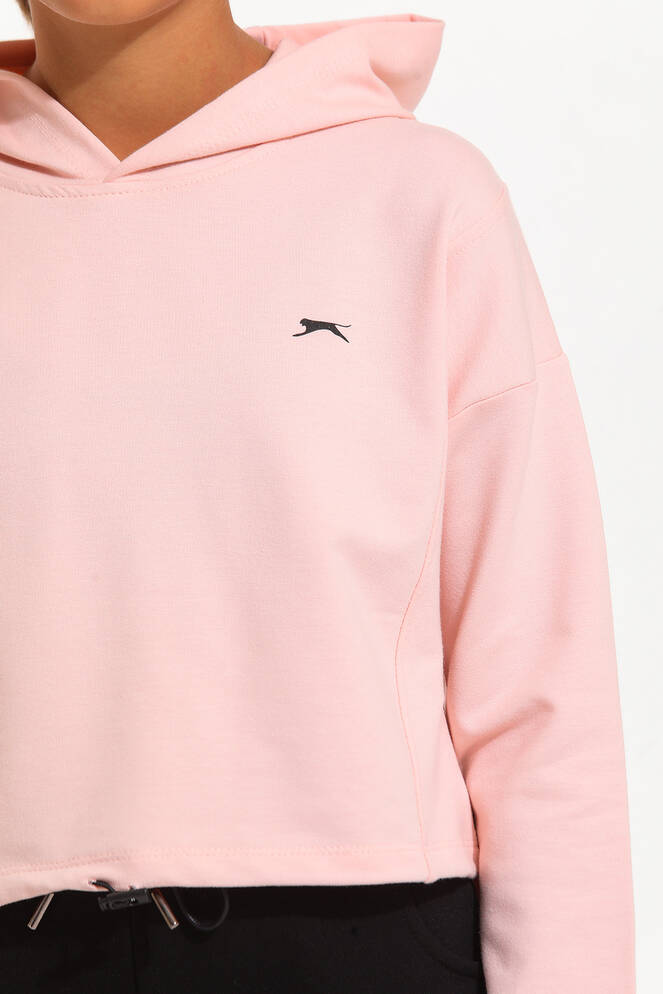 Slazenger DEBBIE Kız Çocuk Somon Sweatshırt