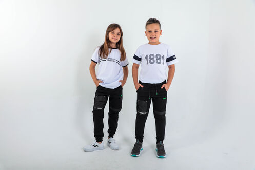 Slazenger DESI Unisex Children's Tracksuit Bottoms Black - Thumbnail