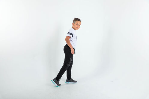 Slazenger DESI Unisex Çocuk Eşofman Altı Siyah - Thumbnail