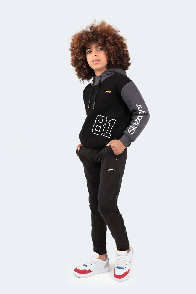 Slazenger DESISLAV Unisex Çocuk Eşofman Altı Siyah