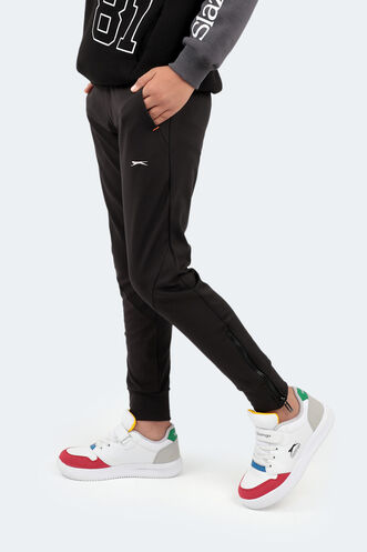 Slazenger DESISLAV Unisex Kids Sweatpants Black - Thumbnail