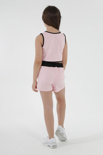 Slazenger DESTA Girls' Tracksuit Pink - Thumbnail