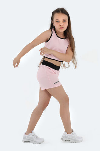 Slazenger DESTA Kız Çocuk Eşofman Takımı Pembe - Thumbnail