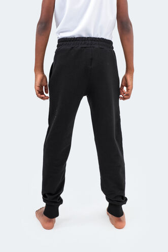 Slazenger DESTA Unisex Children's Tracksuit Bottoms Black - Thumbnail