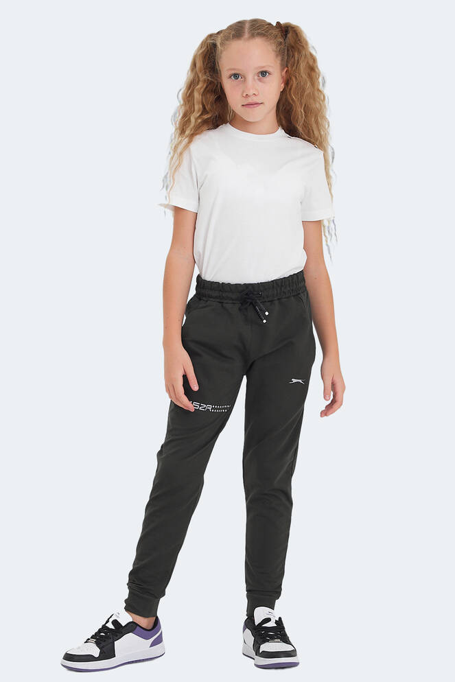 Slazenger DESTA Unisex Çocuk Eşofman Altı Haki