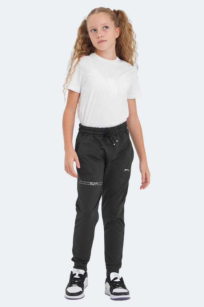 Slazenger DESTA Unisex Çocuk Eşofman Altı Haki