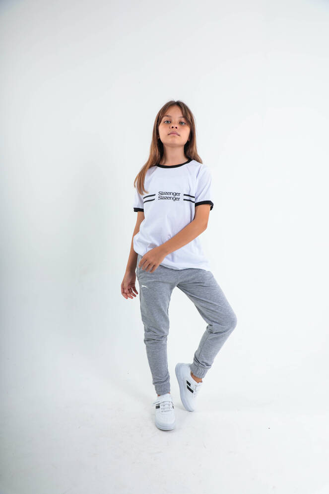 Slazenger DETLEV Children's Tracksuit Bottoms Gray