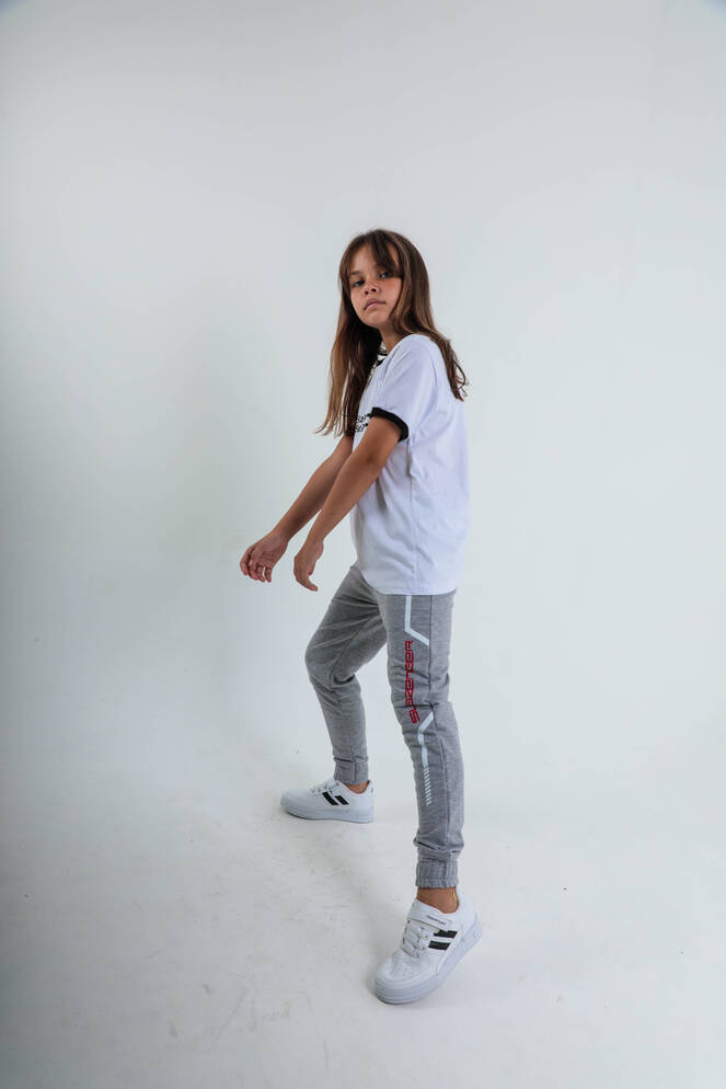 Slazenger DETLEV Children's Tracksuit Bottoms Gray