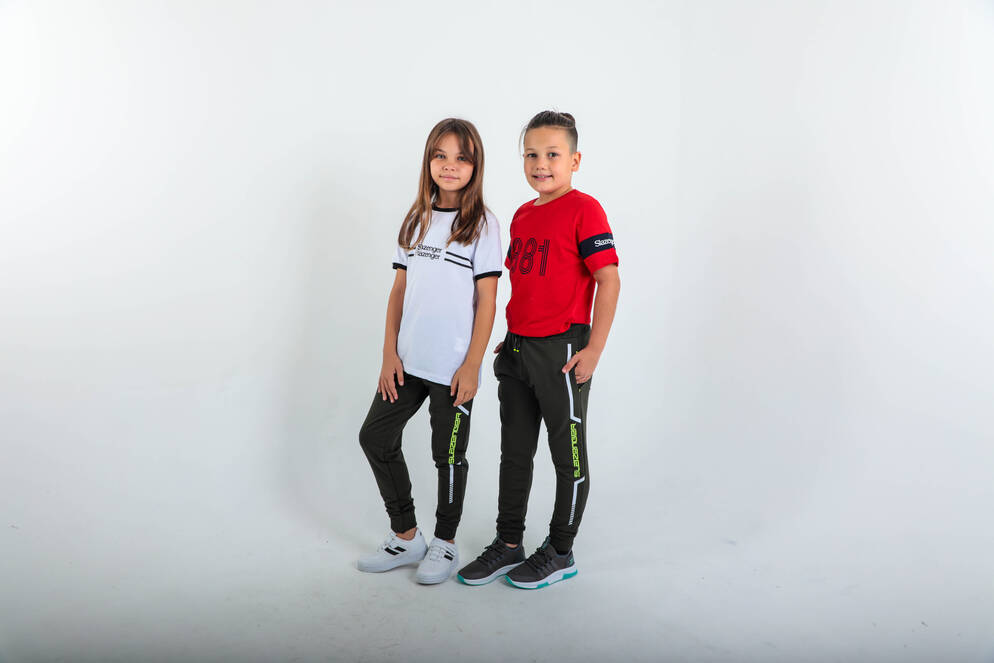 Slazenger DETLEV Kids' Tracksuit Bottoms Khaki