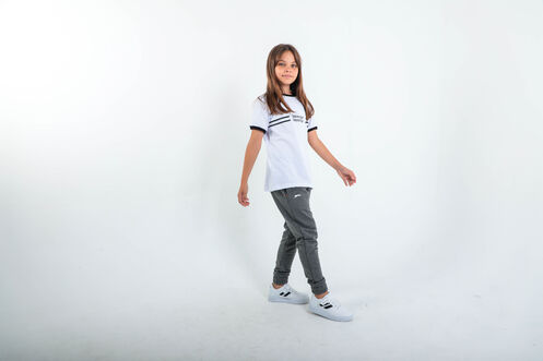 Slazenger DETLEV Unisex Çocuk Eşofman Altı Koyu Gri - Thumbnail