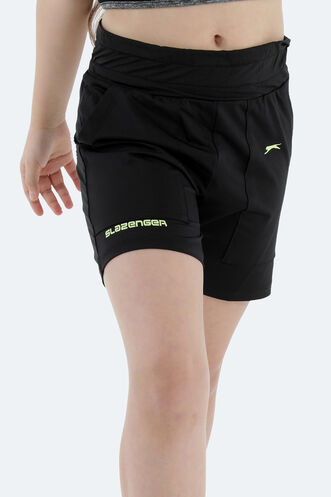 Slazenger DEVARAJ Girl Child Shorts Black - Thumbnail