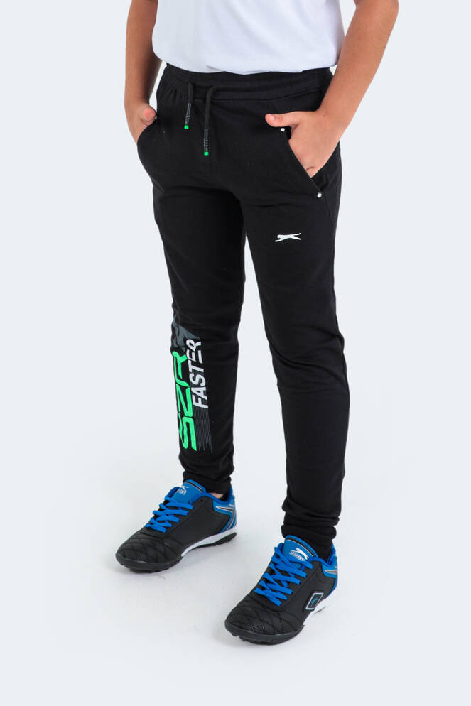 Slazenger DEVARAJ Children's Tracksuit Bottoms Black