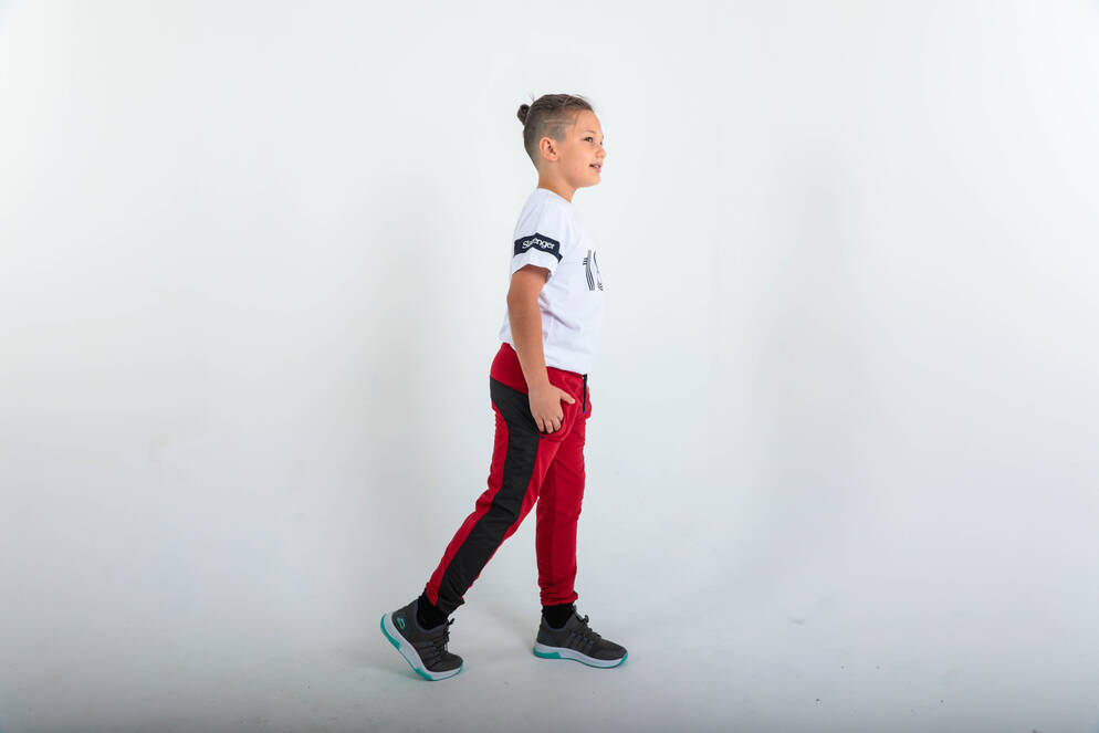 Slazenger DIDIER Unisex Çocuk Eşofman Altı Kırmızı