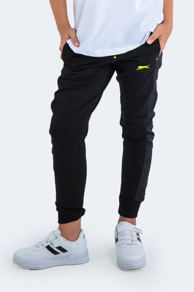 Slazenger DIDIER Unisex Çocuk Eşofman Altı Siyah