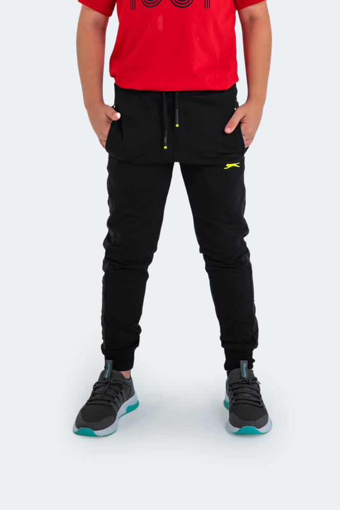 Slazenger DIDIER Unisex Çocuk Eşofman Altı Siyah