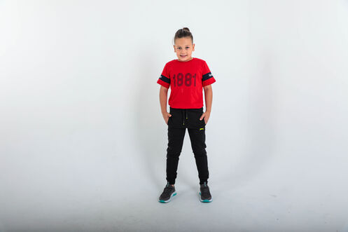 Slazenger DIDIER Unisex Kids Sweatpants Black - Thumbnail