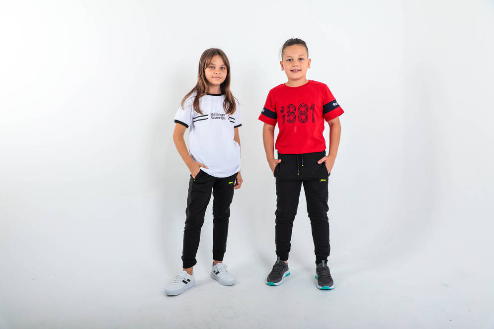 Slazenger DIDIER Unisex Kids Sweatpants Black