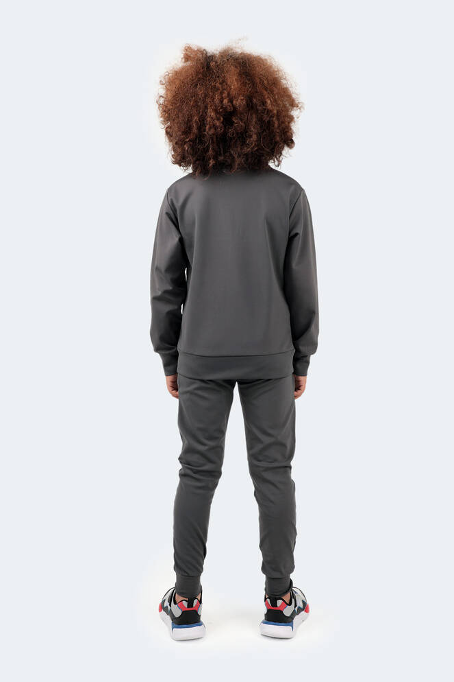 Slazenger DIFFER Unisex Çocuk Eşofman Takım Koyu Gri