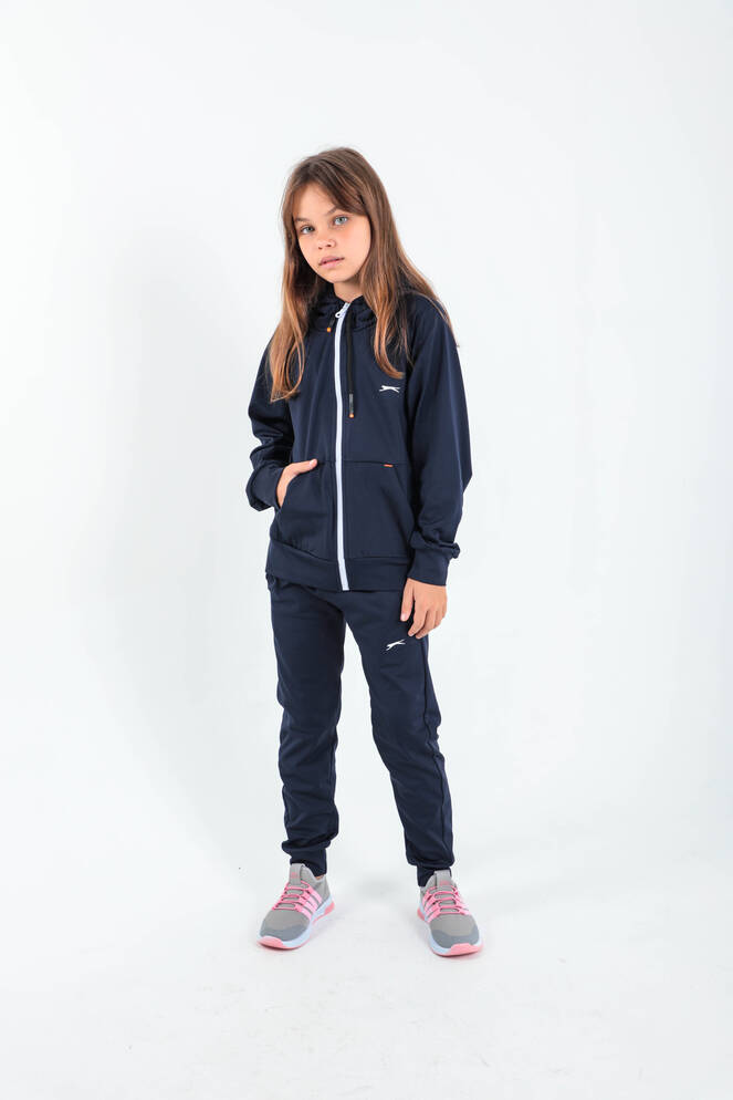 Slazenger DIKLA Unisex Çocuk Lacivert Eşofman Takımı