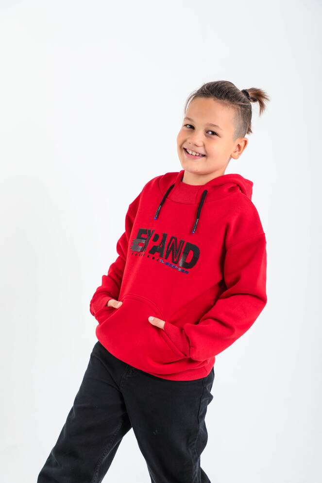 Slazenger DILAY Unisex Children's Sweatshirt Red