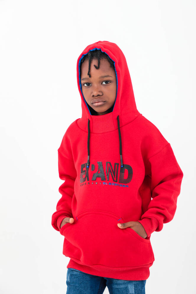 Slazenger DILAY Unisex Children's Sweatshirt Red