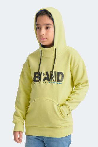 Slazenger DILAY Unisex Children's Sweatshirt Yellow - Thumbnail
