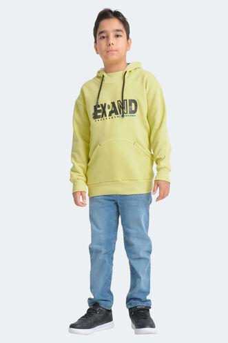 Slazenger DILAY Unisex Çocuk Sweatshirt Sarı - Thumbnail