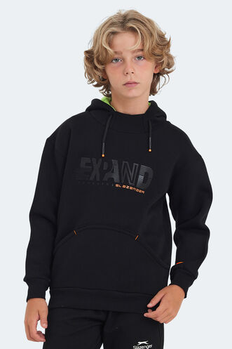 Slazenger - Slazenger DILAY Unisex Çocuk Sweatshirt Siyah