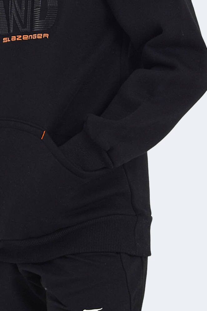 Slazenger DILAY Unisex Çocuk Sweatshirt Siyah