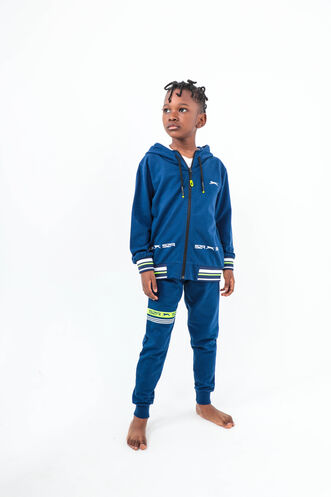 Slazenger - Slazenger DIODOR Unisex Çocuk Eşofman Takım Lacivert