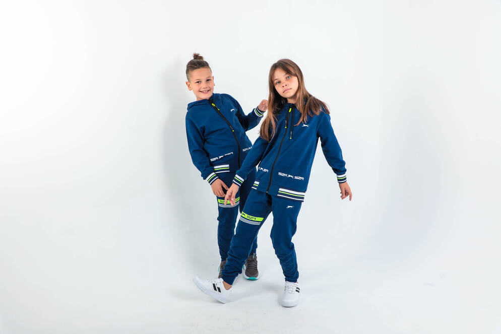 Slazenger DIODOR Unisex Çocuk Eşofman Takım Lacivert