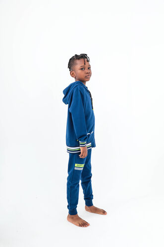 Slazenger DIODOR Unisex Children's Tracksuit Navy - Thumbnail