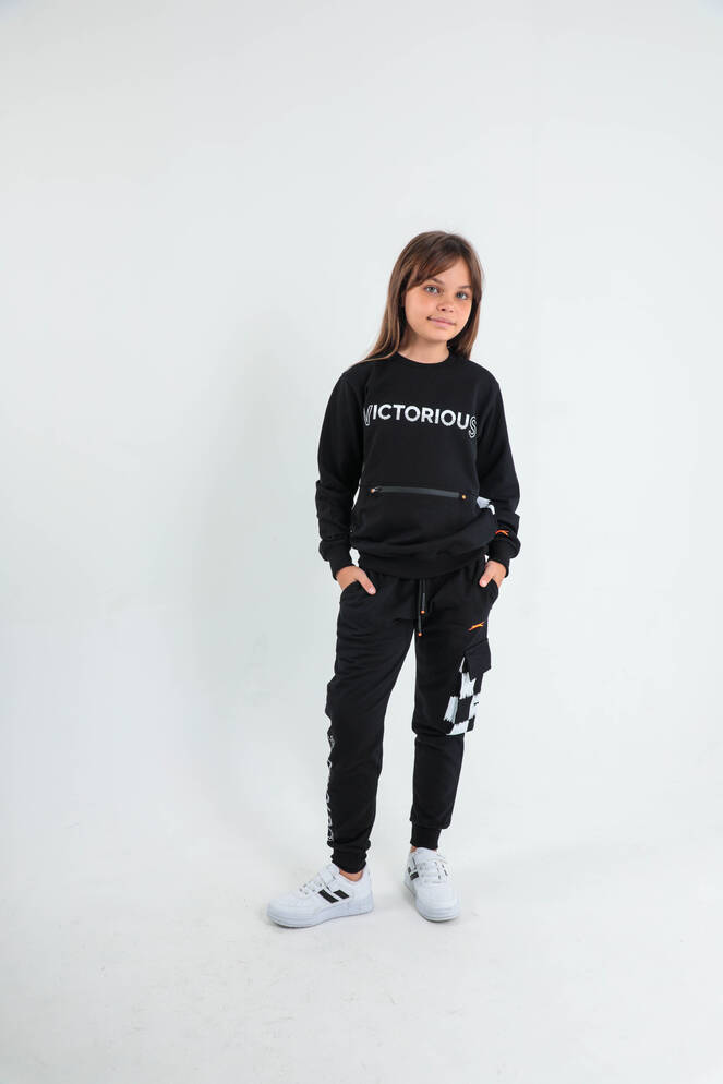 Slazenger DION Children's Tracksuit Black