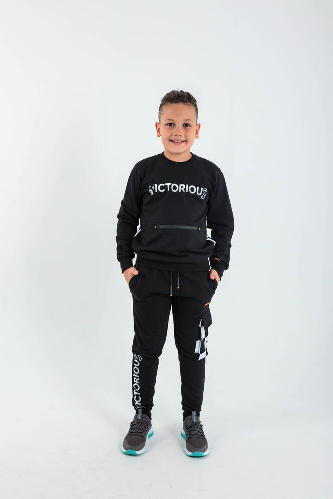 Slazenger DION Children's Tracksuit Black