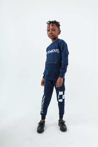 Slazenger - Slazenger DION Children's Tracksuit Navy