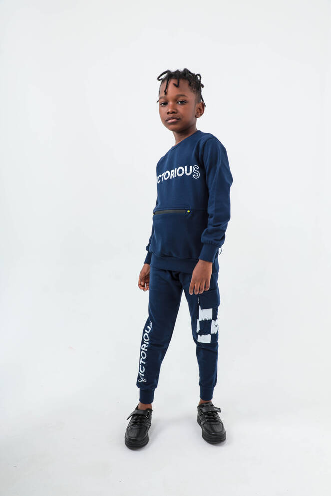 Slazenger DION Children's Tracksuit Navy
