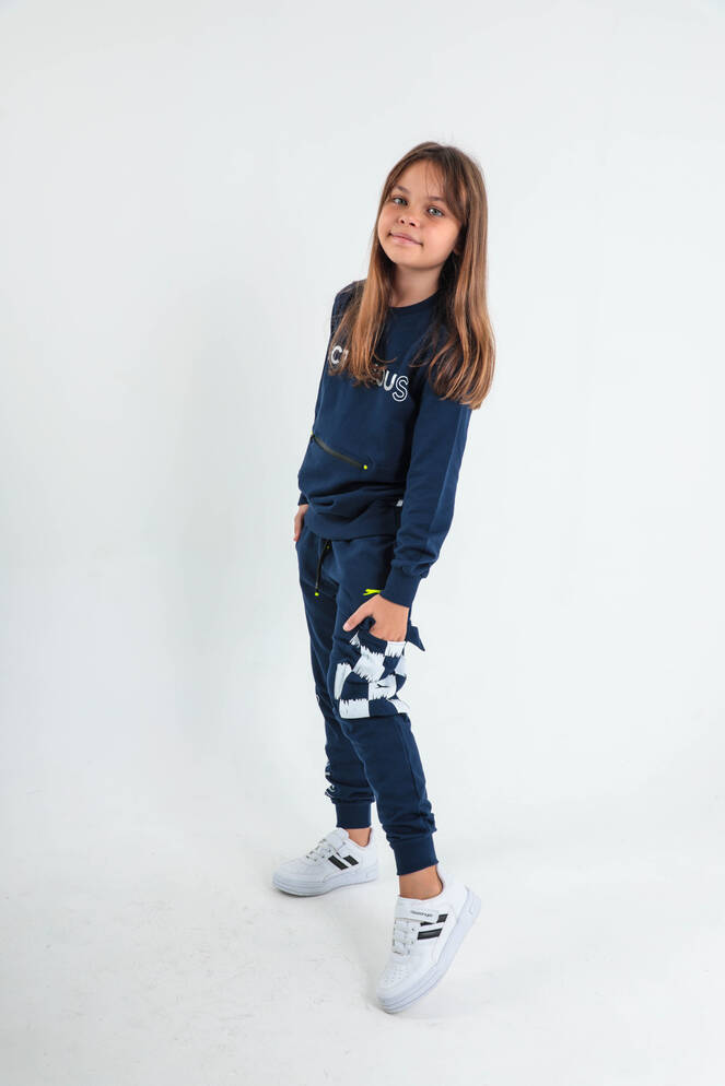 Slazenger DION Children's Tracksuit Navy