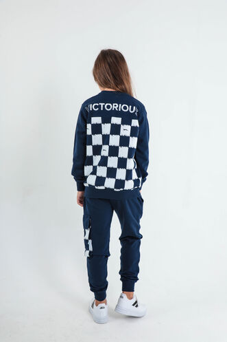 Slazenger DION Children's Tracksuit Navy - Thumbnail