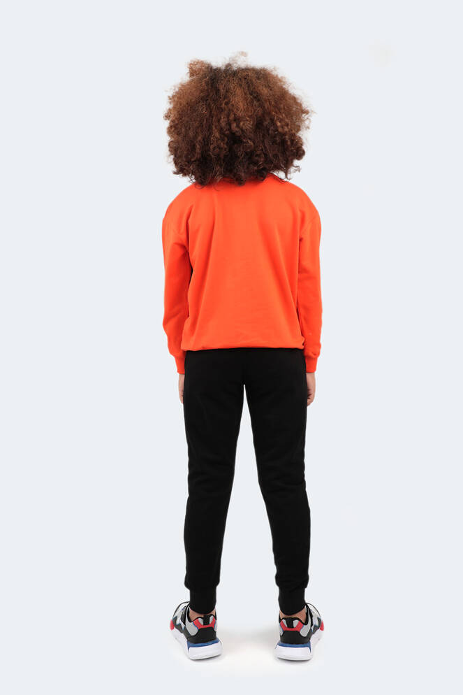 Slazenger DISEL Unisex Çocuk Turuncu Eşofman Takımı