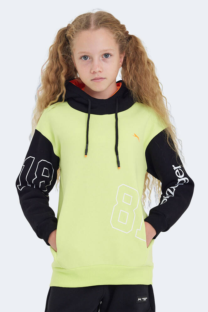 Slazenger DJURO Unisex Children's Sweatshirt Yellow