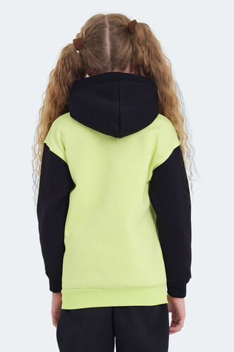 Slazenger DJURO Unisex Children's Sweatshirt Yellow - Thumbnail
