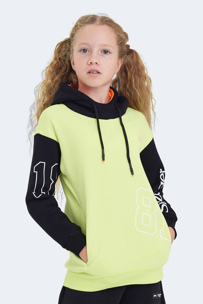 Slazenger DJURO Unisex Children's Sweatshirt Yellow